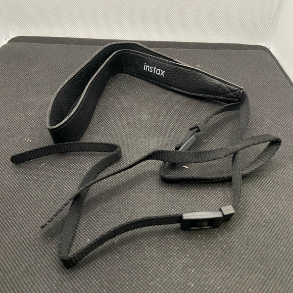 π 3/$15 Fujifilm Instax Instant Black Camera Neck Strap - Picture 3 of 4